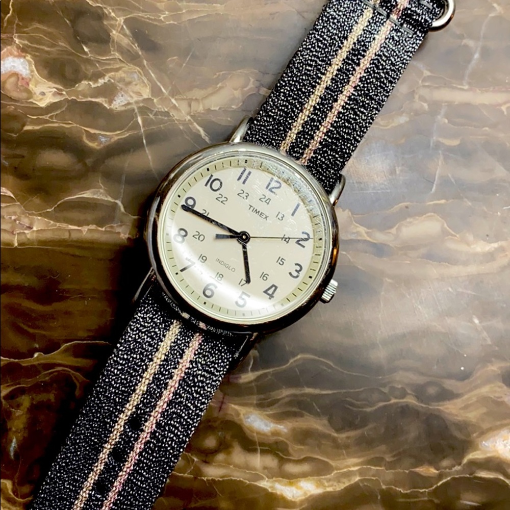 Timex watch with new band